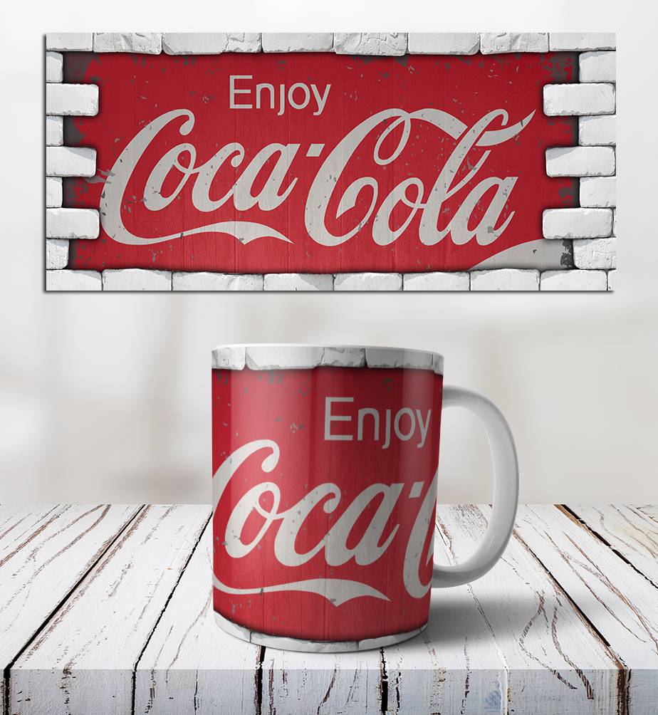 Retro hrneček- Coca Cola-1