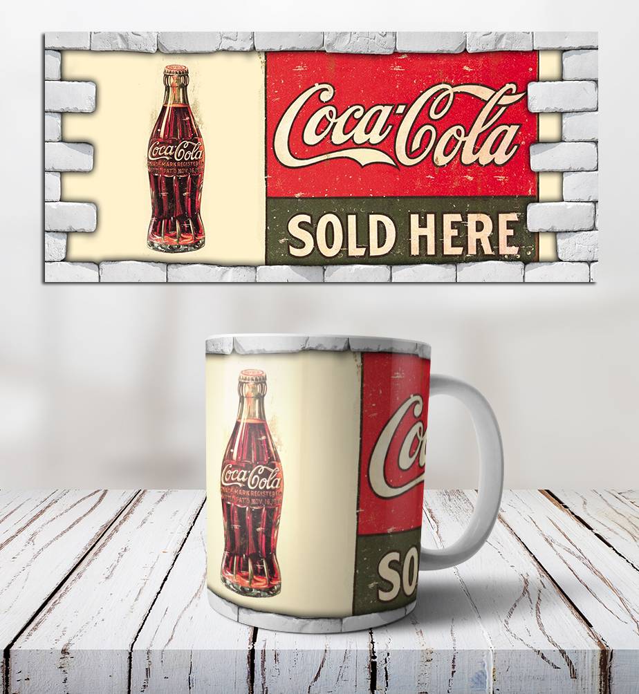 Retro hrneček- Coca Cola-2