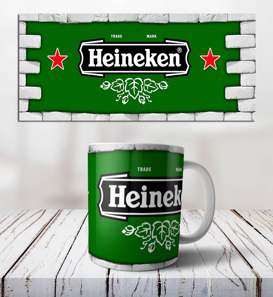 Retro hrneček- Heineken-2