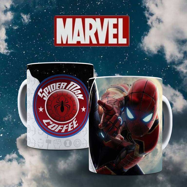 Filmový hrneček - Avangers- Spiderman Coffee X26