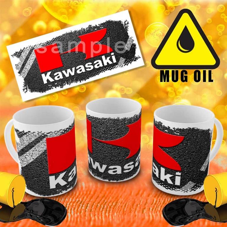 Hrneček se značkou vozů Kawasaki - Oil style