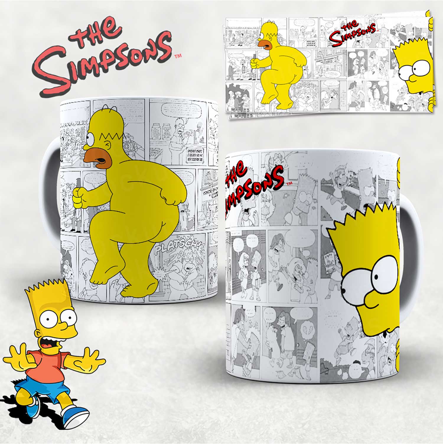 Hrneček s motivem Simpsonovi 11