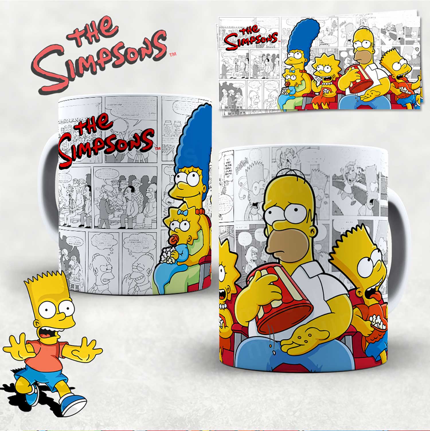 Hrneček s motivem Simpsonovi 23