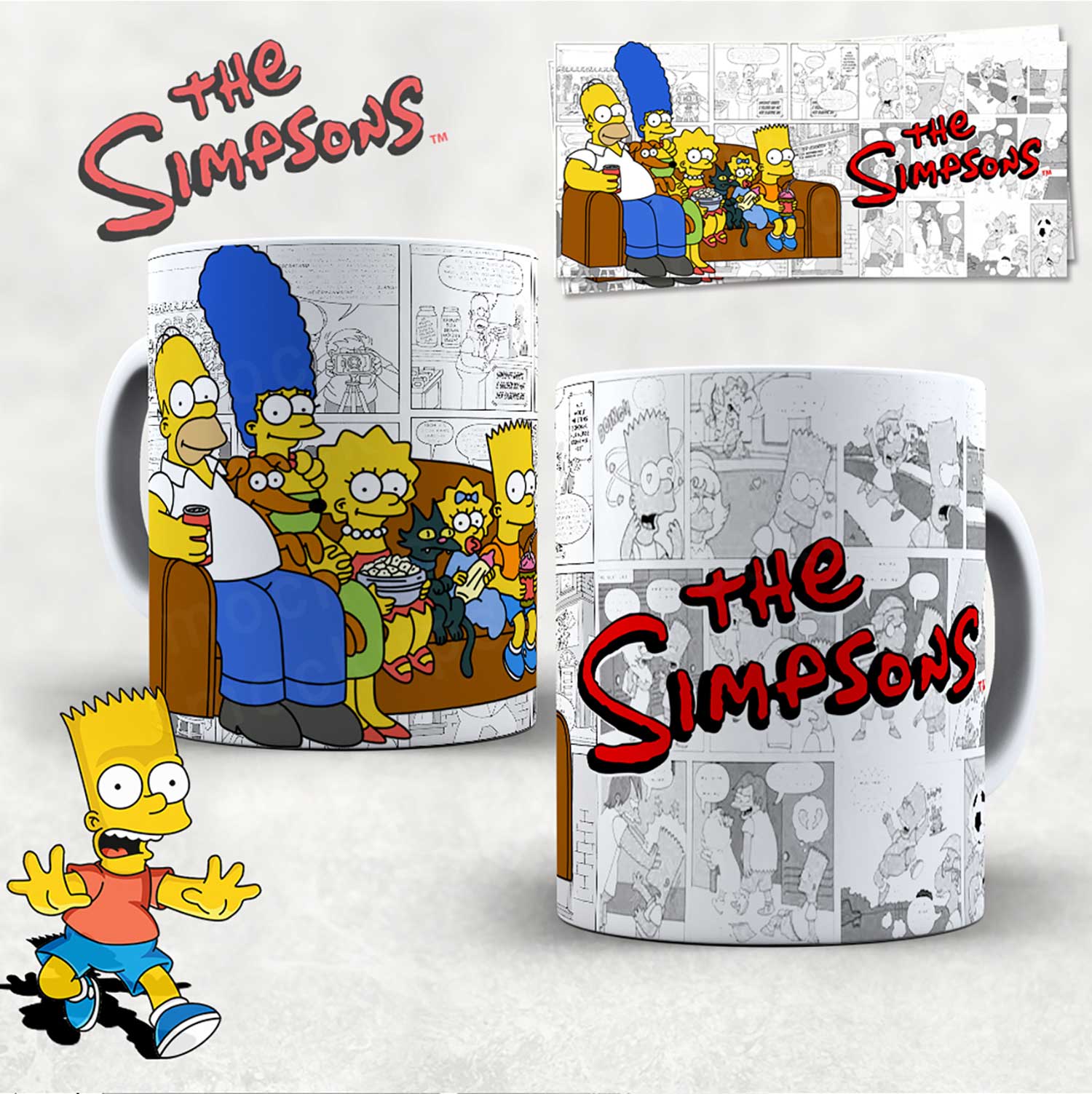 Hrneček s motivem Simpsonovi 30