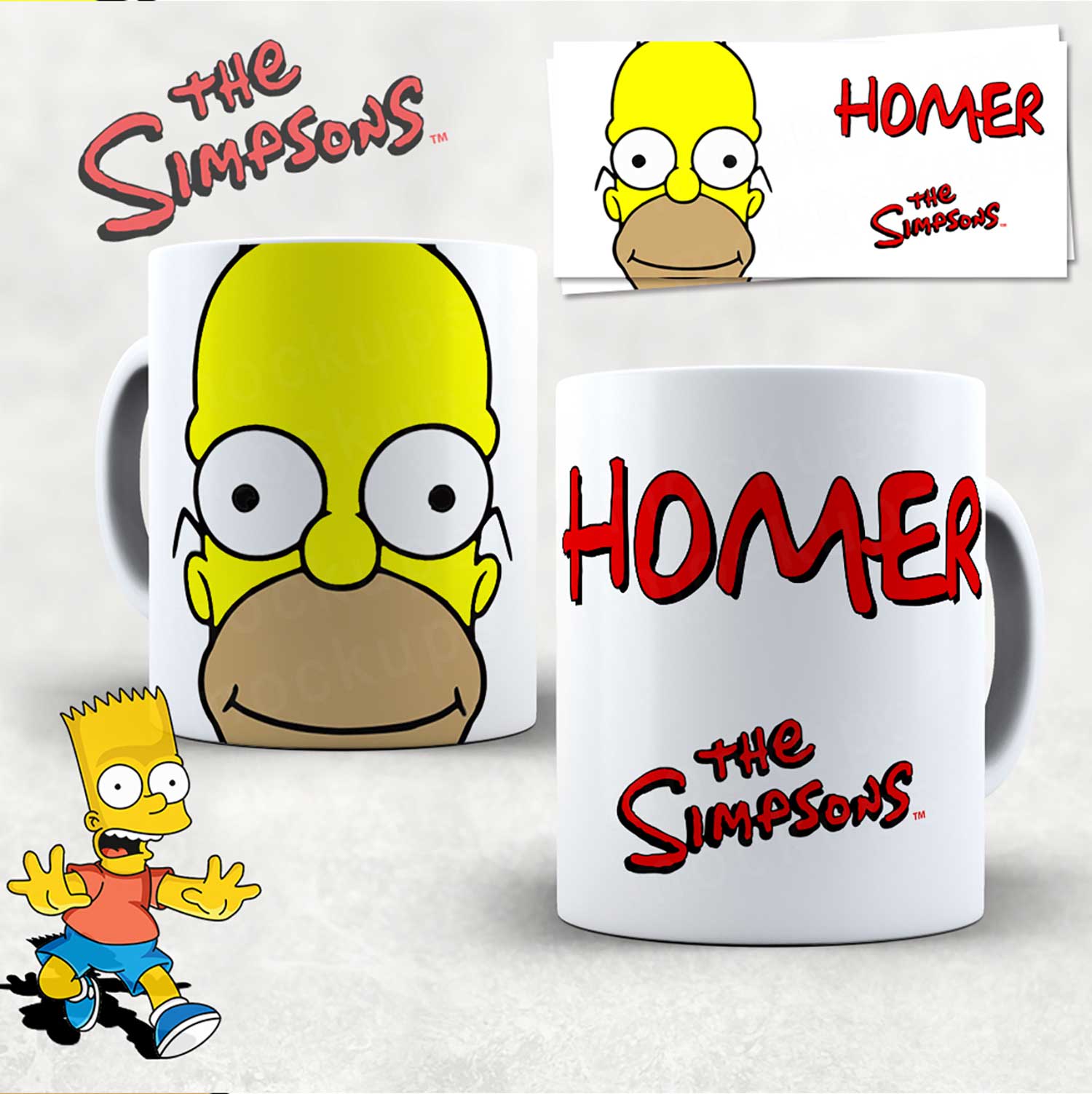 Hrneček s motivem Simpsonovi 32