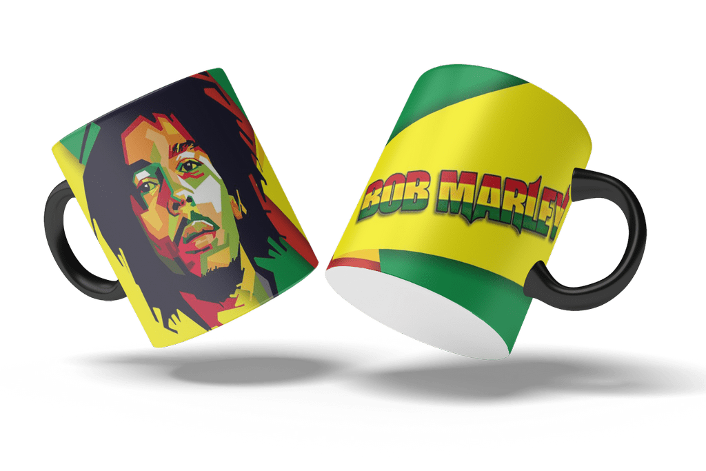 Hrneček s motivem- Bob Marley