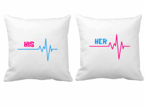 Sada 2 ks polštářků His- Her