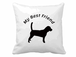 Polštářek- My Best Friend- Beagle