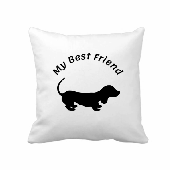 Polštářek- My Best Friend- Jezevčík