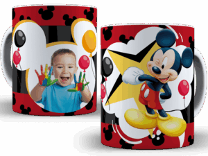 Hrneček Mickey a Minnie s vlastní fotkou 5