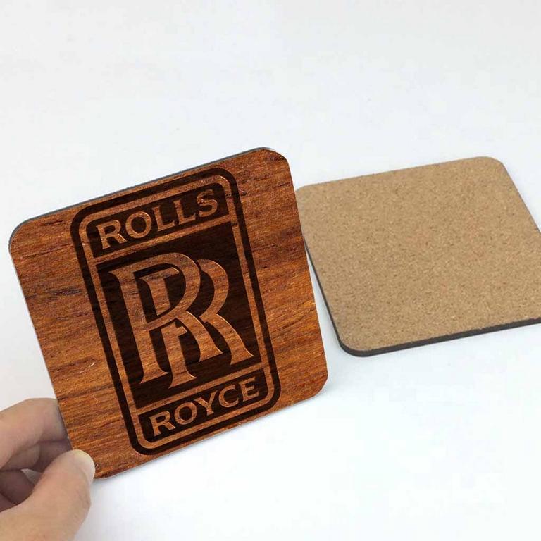 Korkový podtácek Rols Royce 10