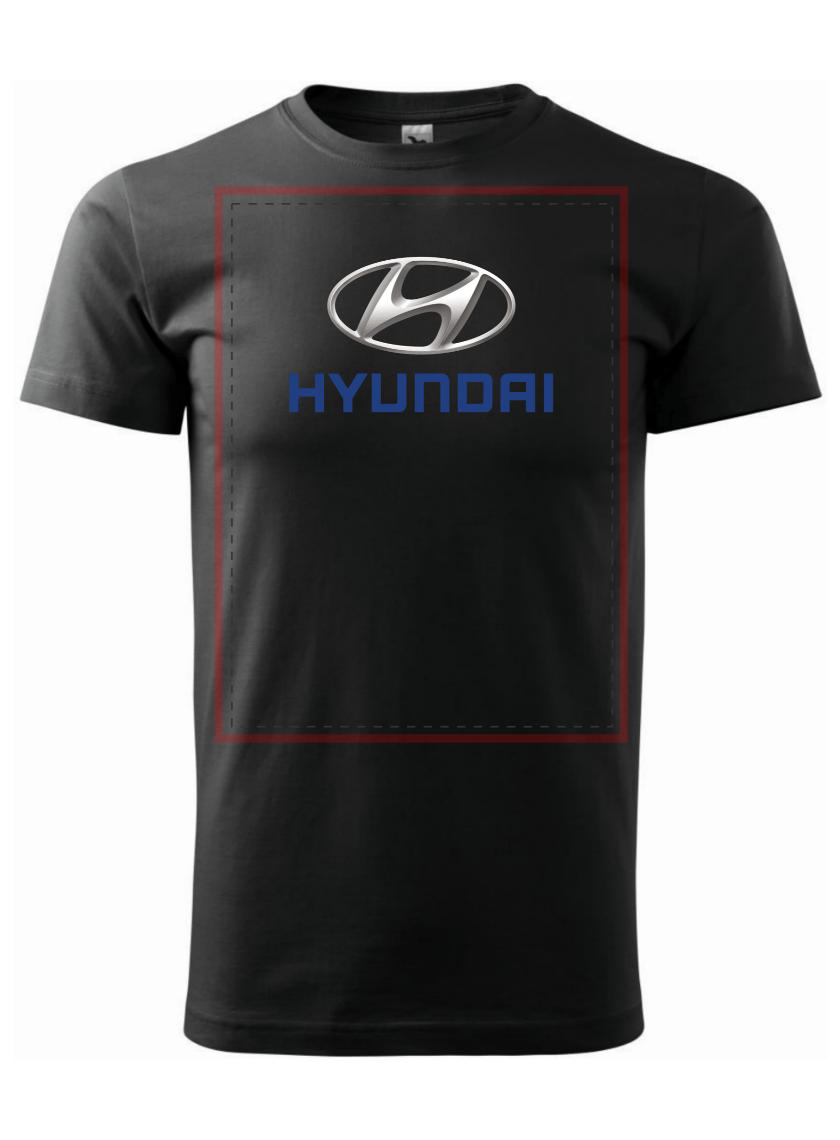 Pánské tričko s potiskem značky Huyndai