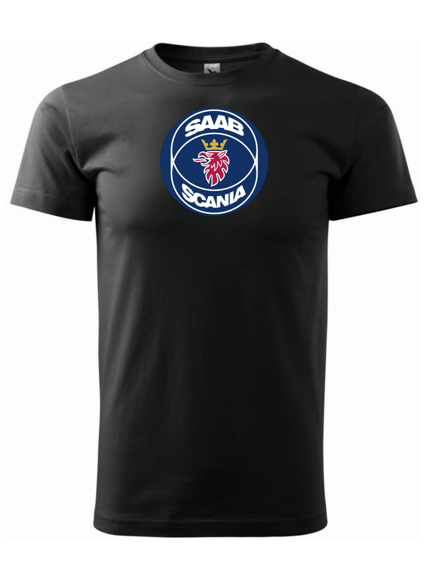 Pánské tričko s potiskem značky Scania- Saab