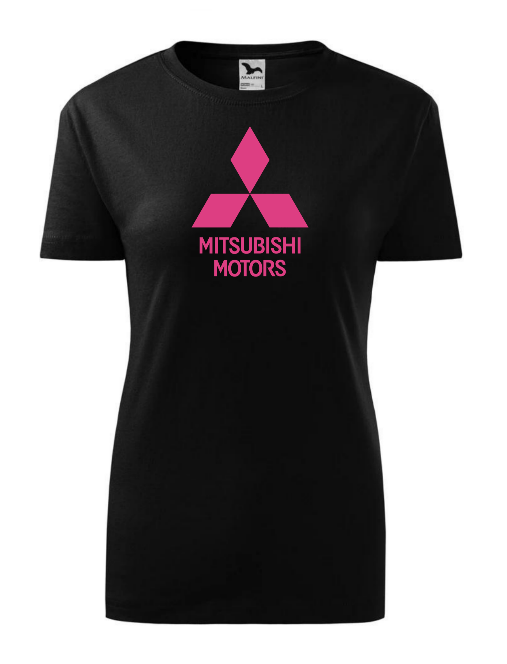 Dámské tričko s potiskem značky Mitsubishi