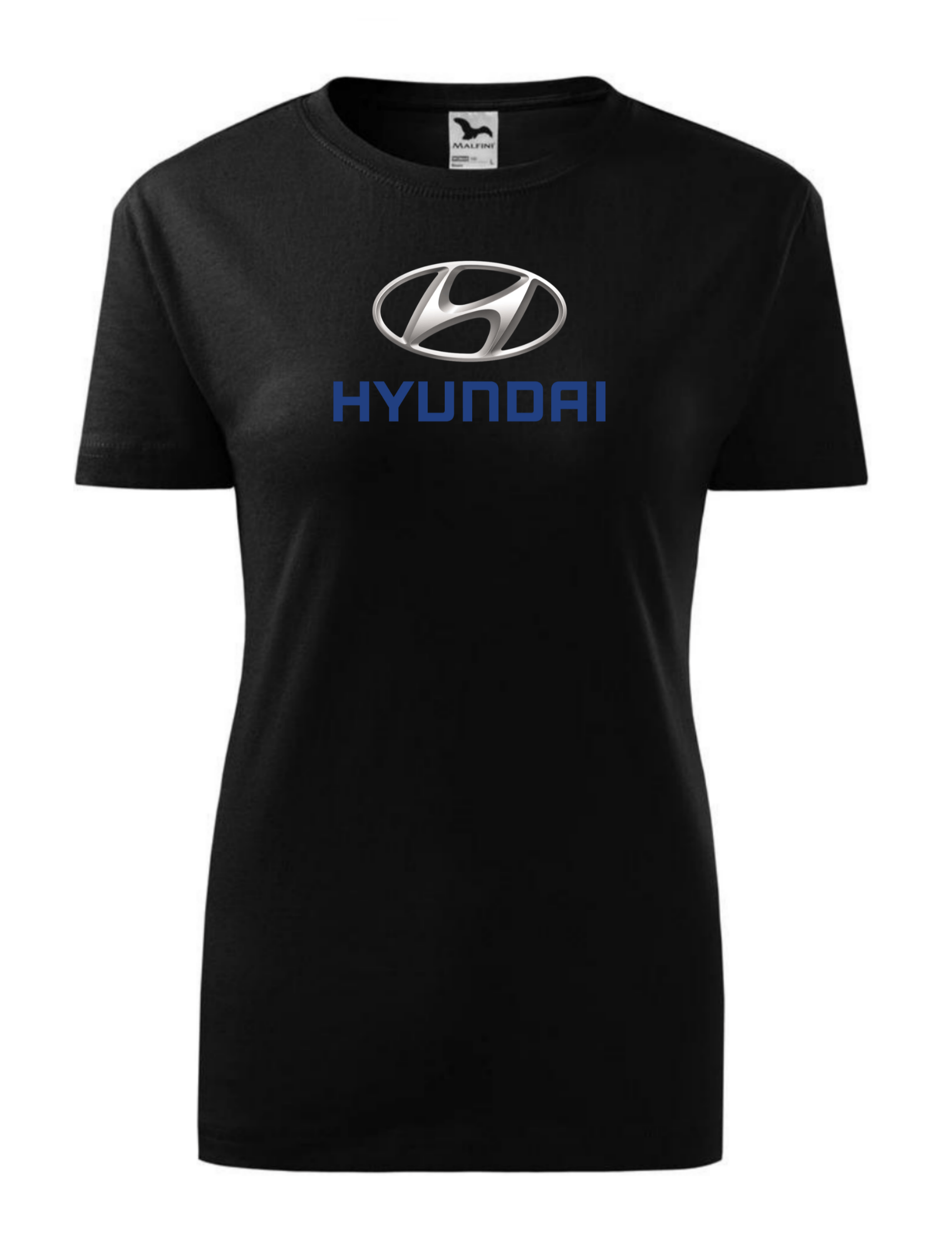 Dámské tričko s potiskem značky Hyundai