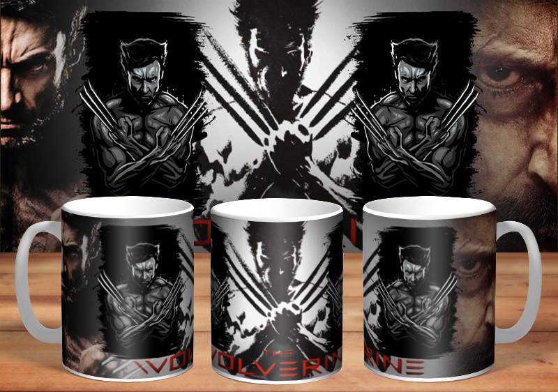 Hrneček s motivem- Wolverine
