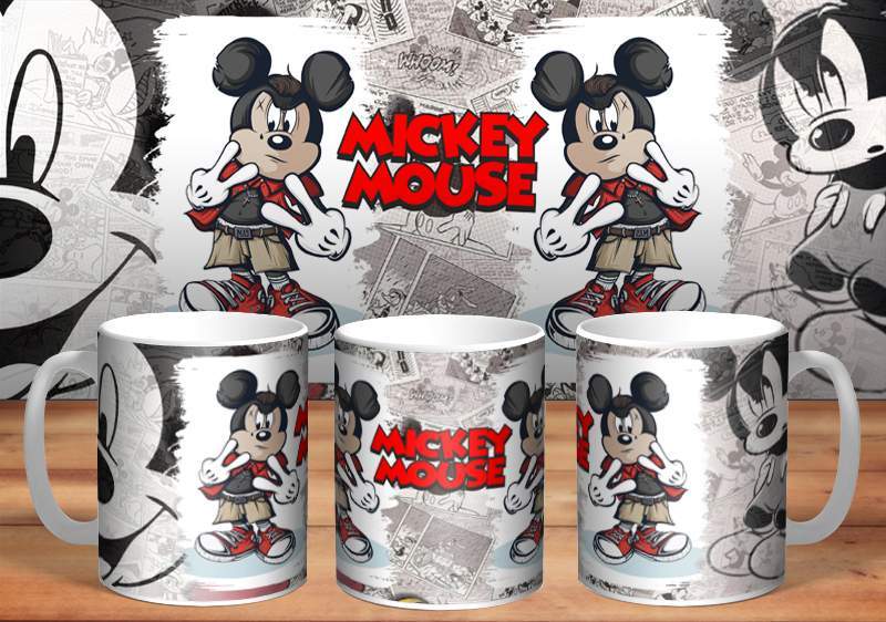 Hrneček s motivem- Mickey Mouse