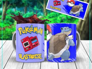 Hrneček s motivem ze seriálu Pokémon - BLASTOISE
