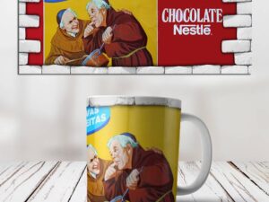 Retro hrneček- Chocolate-padre