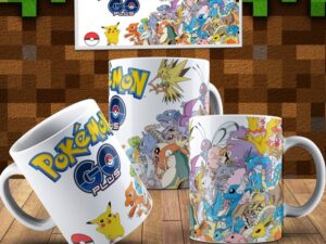 Hrneček s motivem hry Pokémon 2