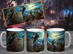 Halloweenský hrneček- Halloween 15