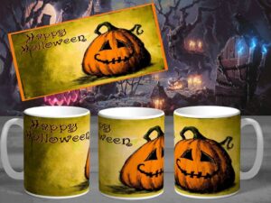 Halloweenský hrneček- Halloween 16