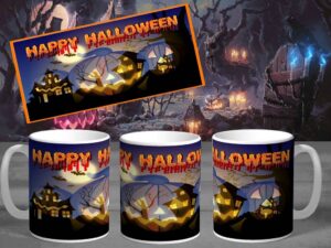 Halloweenský hrneček- Halloween 17