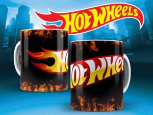 Hrneček s motivem ze seriálu Hot Wheels 1