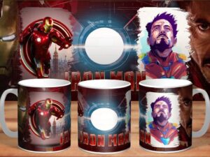 Hrneček s motivem- Iron Man
