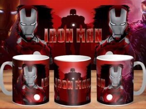 Hrneček s motivem- Iron Man 2