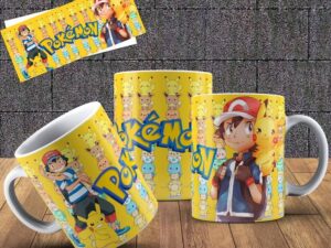 Hrneček s motivem ze seriálu Pokémon 12