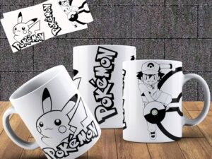 Hrneček s motivem ze seriálu Pokémon 13