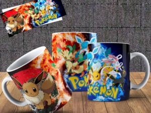 Hrneček s motivem ze seriálu Pokémon 7