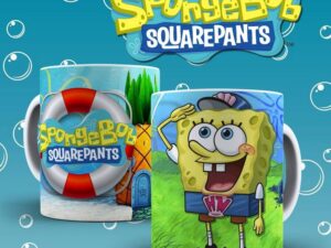 Hrneček s motivem ze seriálu SpongeBob 1